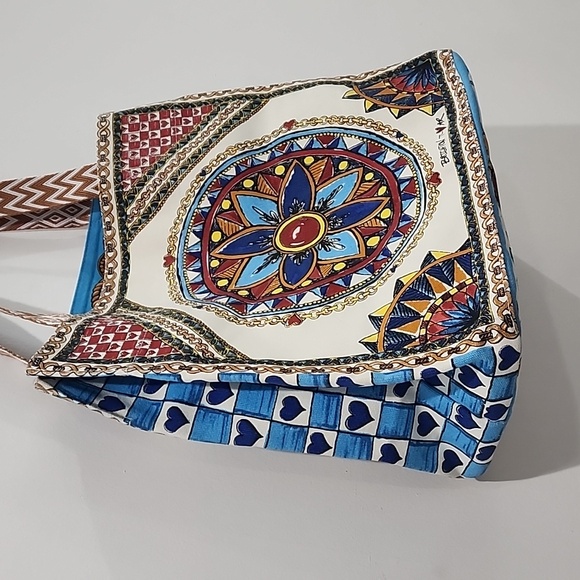 Brighton Believe In Love Mosaic Tote - Picture 5 of 11